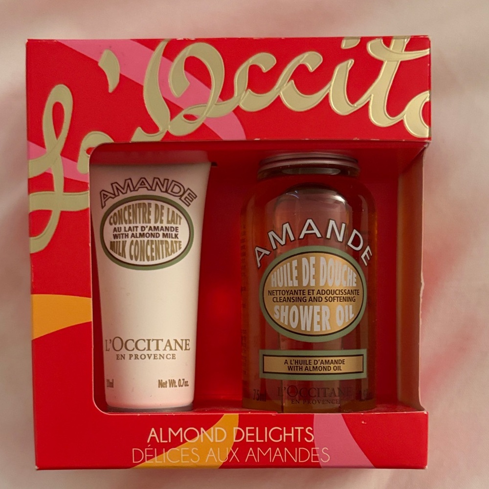New in box almond set